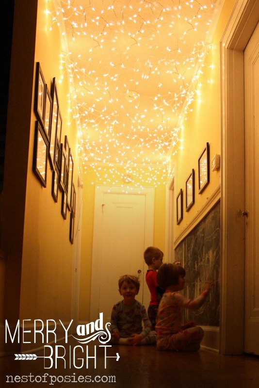 Zauberhafte DIY Weihnachtsbeleuchtung Nummer drei: Fee-Lichter