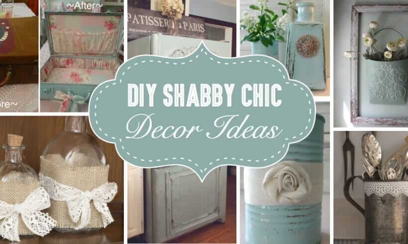 Wunderbare DIY Shabby Chic Dekoideen für alle, die den Retrostil lieben Wunderbare DIY Shabby Chic Dekoideen für alle, die den Retrostil lieben