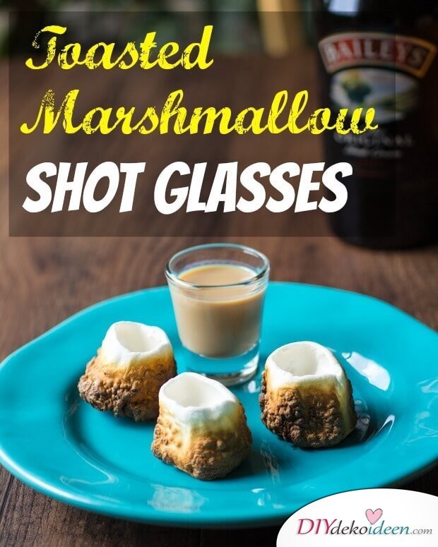 Marshmallow Snaps - Party Getränk selber machen