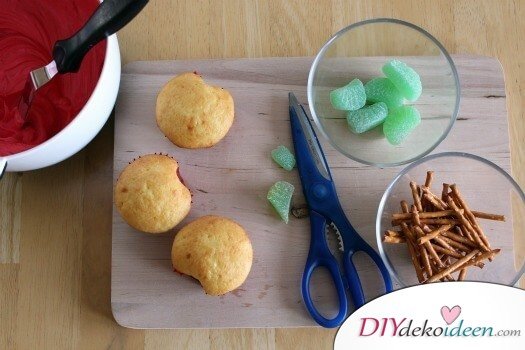 Leckere Rezepte - Apfelförmiger Muffin 