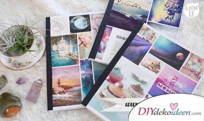 DIY Notizbuch - Geschenkideen für Freundinnen