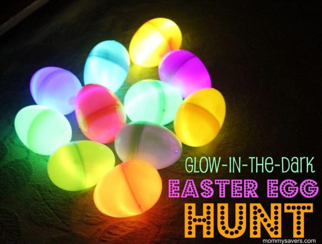 DIY Ideen mit Kindern zu Ostern- leuchtende Eier selber machen