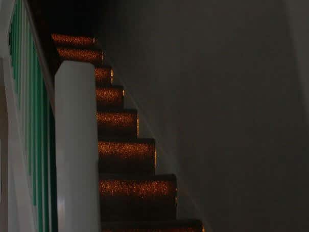 leuchtende Treppe selber machen