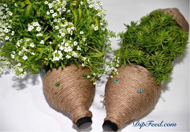 DIY Gartendeko-Ideen-niedliche Blumentöpfe gestalten