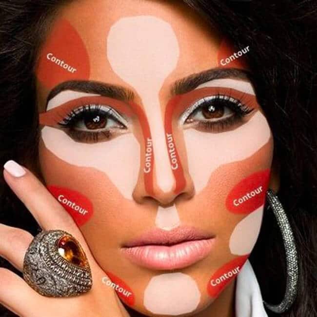 Kim Kardashian Contouring - MakeUp