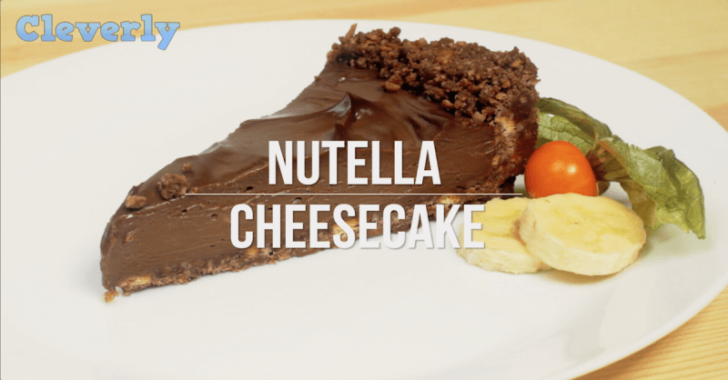 schnelle Rezepte - Käsetorte mit Nutella