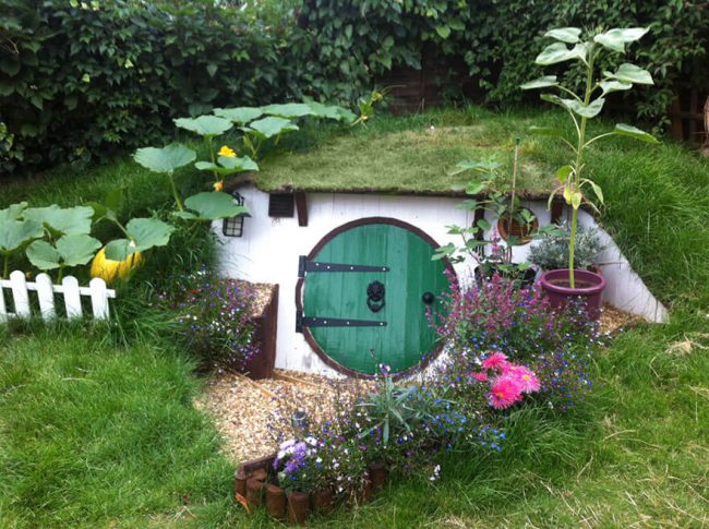 Hobbit DIY Haus von außen