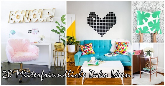 20 Mieterfreundliche Deko Ideen, die deine Wohnung verzaubern 20 Mieterfreundliche Deko Ideen, die deine Wohnung verzaubern