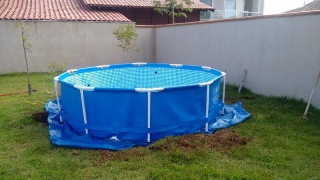 DIY Pool im Garten gestalten
