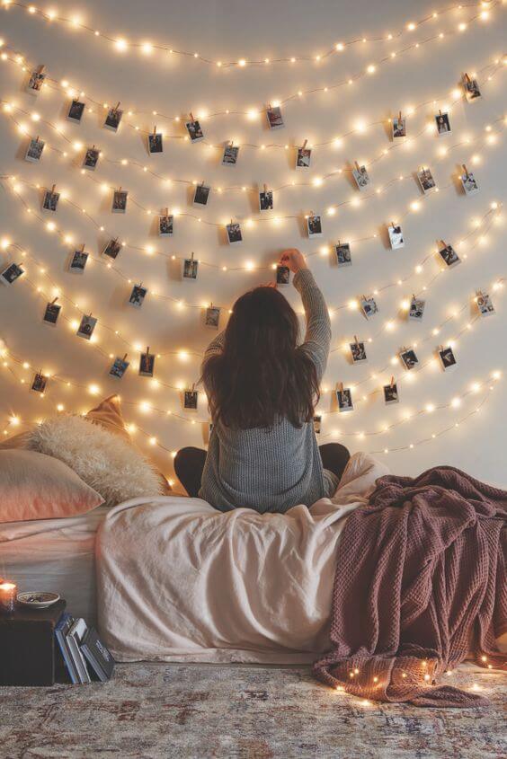 21 tolle diy wohndeko ideen mit lichterketten