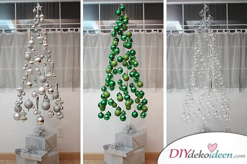 DIY Weihnachtsbaum-Bastelideen, Weihnachtsbaum zum Aufhängen