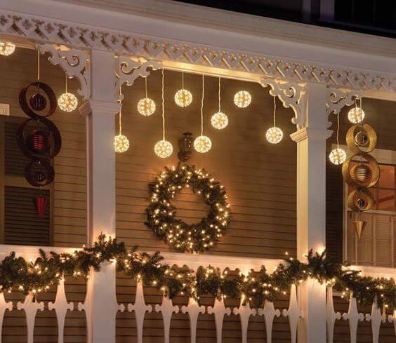 Es werde licht! funkelnde weihnachtsdeko ideen mit lichterketten