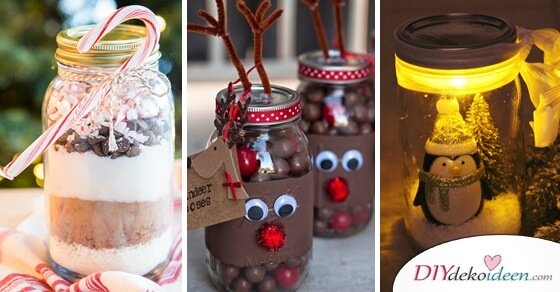 Geschenk im Glas-So nutzt du Weckgläser für DIY Weihnachtsgeschenkideen! Geschenk im Glas-So nutzt du Weckgläser für DIY Weihnachtsgeschenkideen!