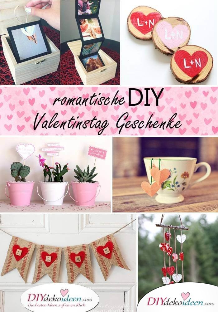 DIY Geschenke selber machen - Geschenkideen zum Valentinstag