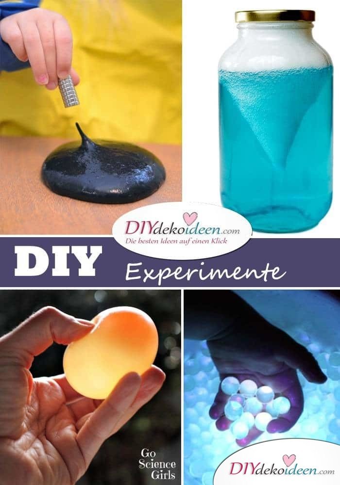 DIY Experimente für Kinder