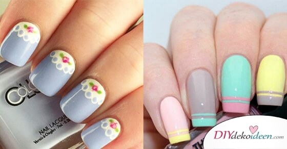 Wunderschöne farbenfrohe DIY Nageldesign Ideen für Frühlingsnägel Wunderschöne farbenfrohe DIY Nageldesign Ideen für Frühlingsnägel