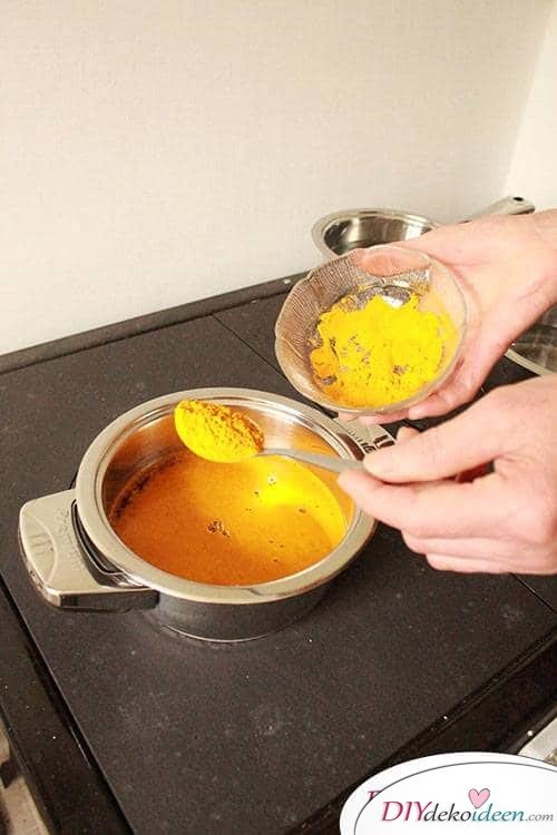 DIY Eier färben mit Kurkuma 