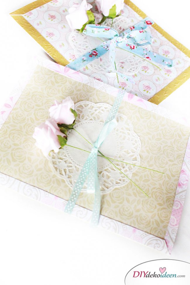 DIY Geschenkidee - Karten basteln zum Muttertag DIY Geschenkidee - Karten basteln zum Muttertag