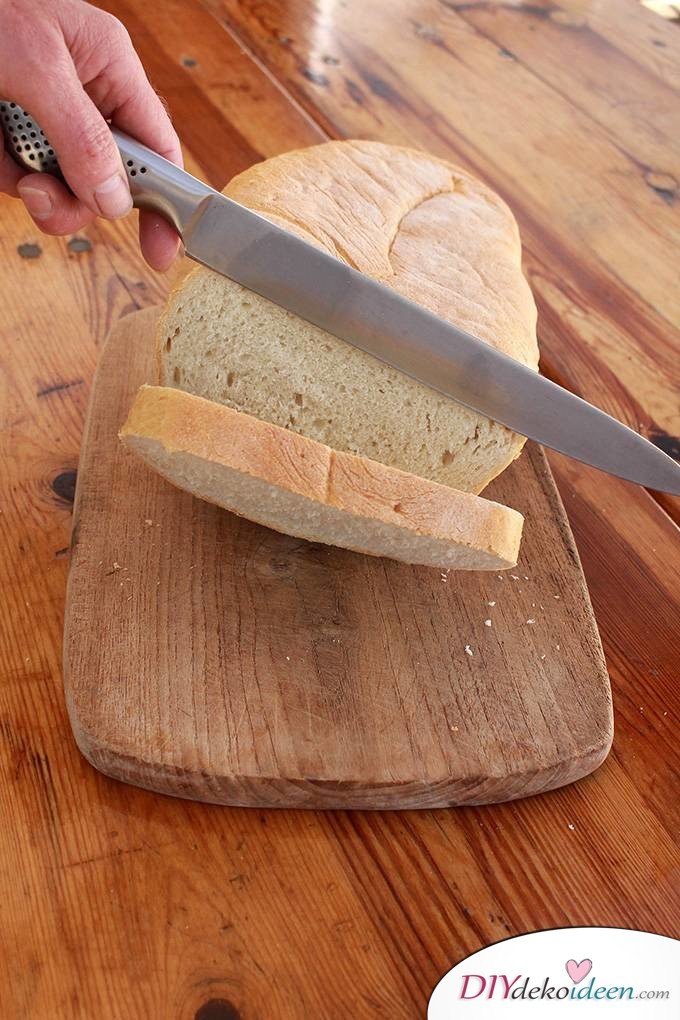 Haushaltstipps und Life-Hacks – Brot schneiden