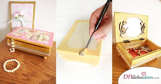 DIY Schmuckschatulle – Geschenke zum Muttertag mit Liebe selber machen DIY Schmuckschatulle – Geschenke zum Muttertag mit Liebe selber machen
