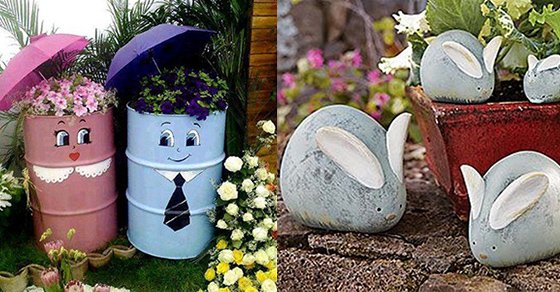 20+ DIY Dekoideen für den Garten – So einfach ist Gartendeko selber machen 20+ DIY Dekoideen für den Garten – So einfach ist Gartendeko selber machen