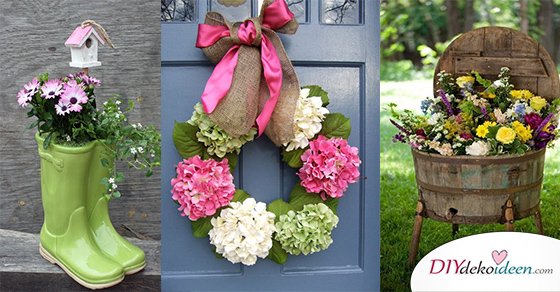 DIY Gartendeko selber machen – 25+ Dekoideen für den Frühling DIY Gartendeko selber machen – 25+ Dekoideen für den Frühling