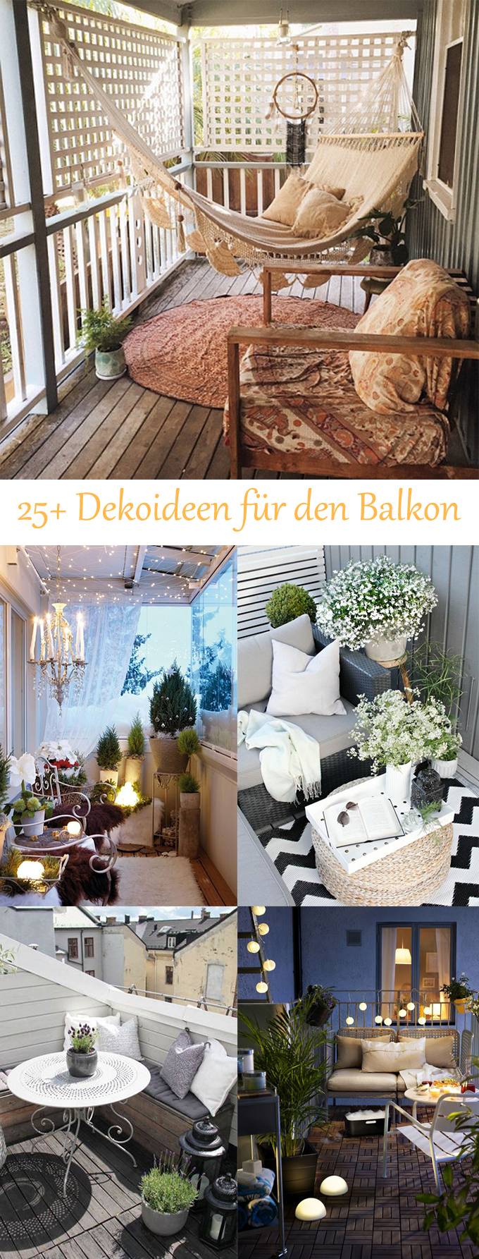 DIY Dekoideen für dein Zuhause - Balkon dekorieren DIY Dekoideen für dein Zuhause - Balkon dekorieren