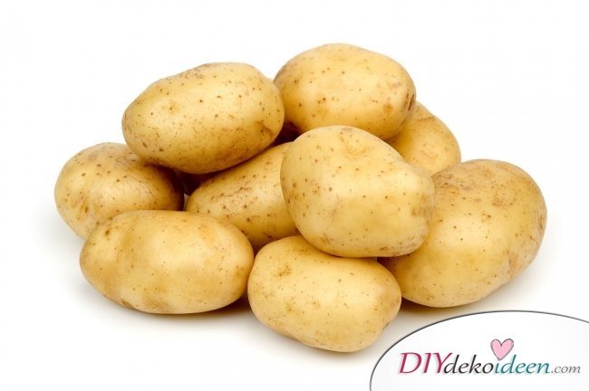 9 Hausmittel gegen Sonnenbrand - Kartoffeln 
