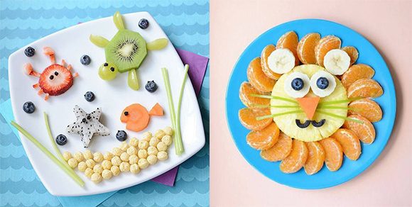 Richtest du so Obst für Kinder an, wird der Teller leer gegessen. Richtest du so Obst für Kinder an, wird der Teller leer gegessen.