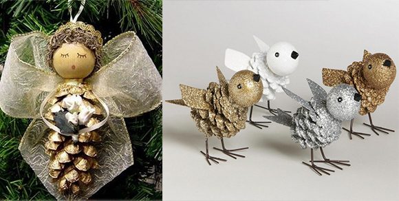 Weihnachtsdeko basteln mit Tannenzapfen – Wundervolle DIY Bastelideen Weihnachtsdeko basteln mit Tannenzapfen – Wundervolle DIY Bastelideen