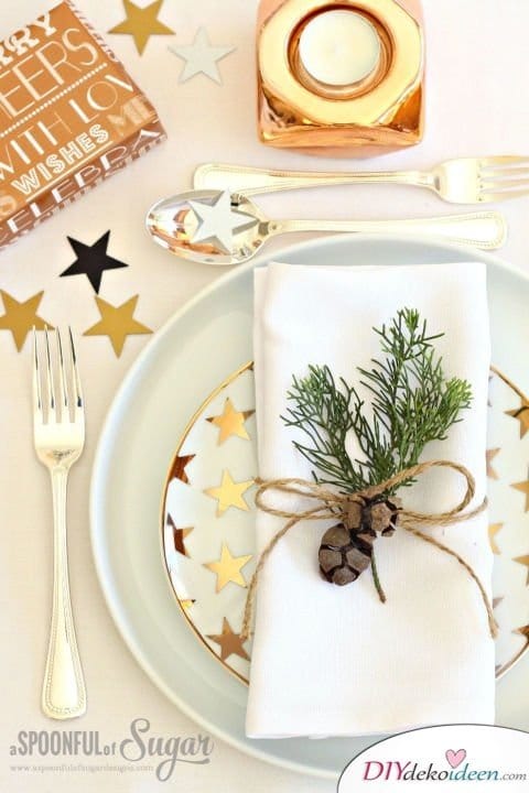   15 Tischdeko Ideen für Weihnachten - Weihnachtsdeko Ideen 