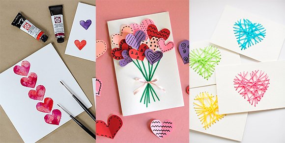 Zum Valentinstag Karten basteln geht leicht mit diesen DIY Bastelideen Zum Valentinstag Karten basteln geht leicht mit diesen DIY Bastelideen