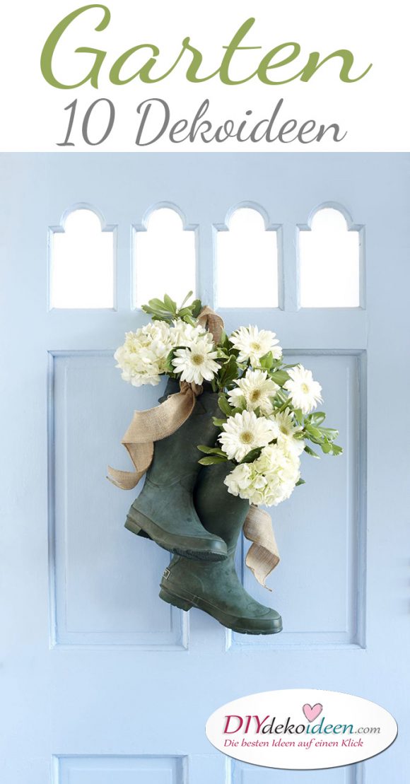 Heißt den Frühling mit diesen Garten DIY Dekoideen willkommen