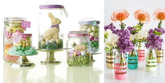 Weitere entzückende DIY Bastelideen für Gläser dekorieren zu Ostern Weitere entzückende DIY Bastelideen für Gläser dekorieren zu Ostern