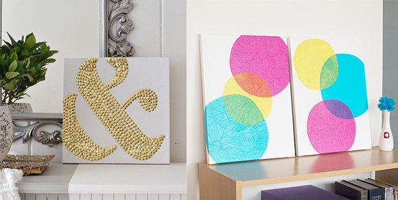 Einfache Kunst selbermachen geht so leicht mit diesen DIY Bastelideen Einfache Kunst selbermachen geht so leicht mit diesen DIY Bastelideen