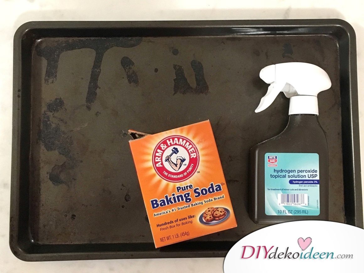 8 Super effective detergent without chemistry - baking soda and hydrogen peroxide