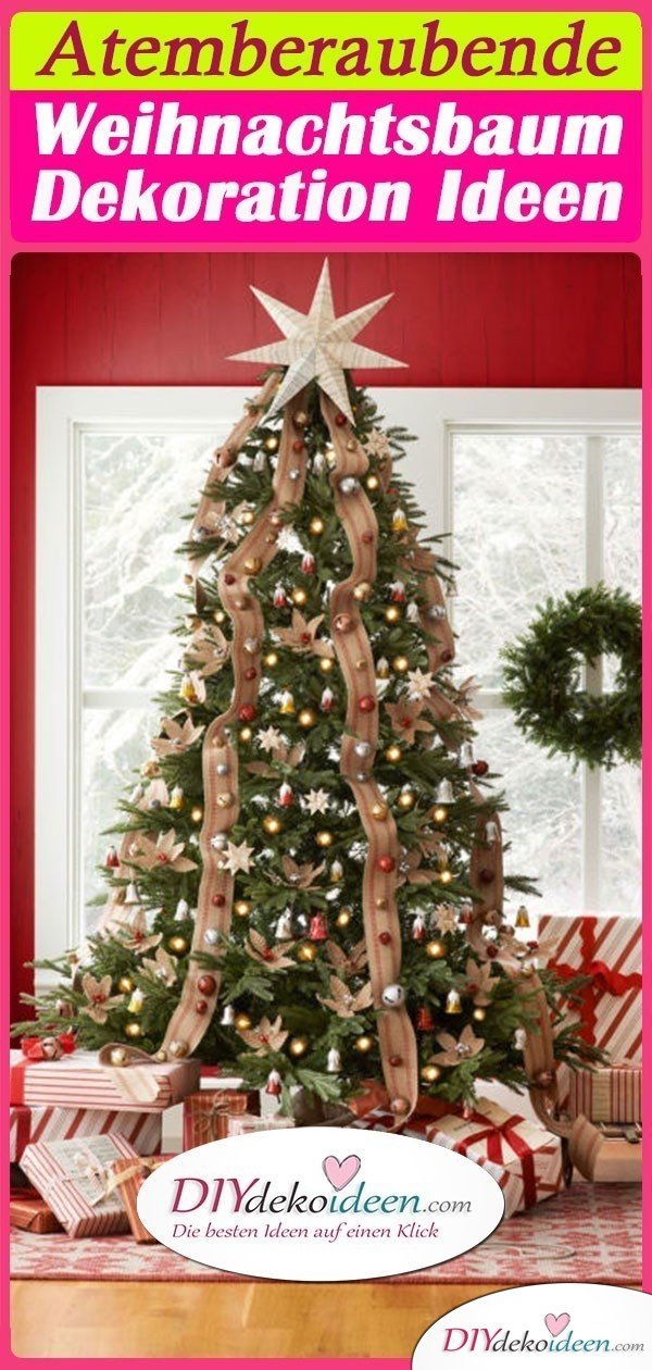 Atemberaubende Weihnachtsbaum Dekoration Ideen