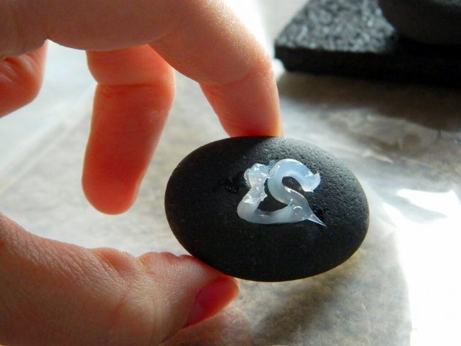 Fantastische DIY Fußmatte aus Steinen basteln