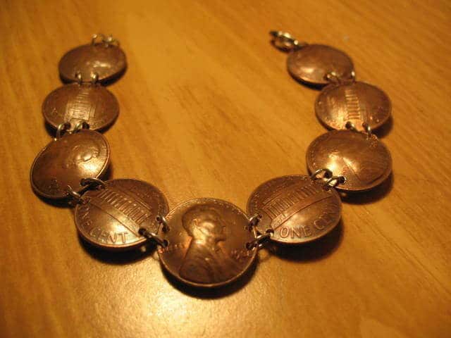 Halskette aus Münzen selber machen -DIY Geschenkidee