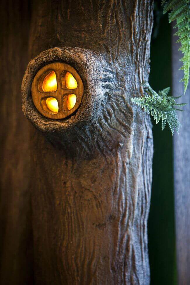Lichter im Baum - DIY leuchtenden Märchenbaum basteln