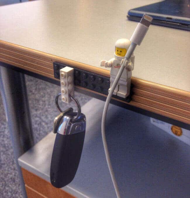 Lego als Kabel-Halter nutzen - kreative DIY Ideen mit Legosteinen