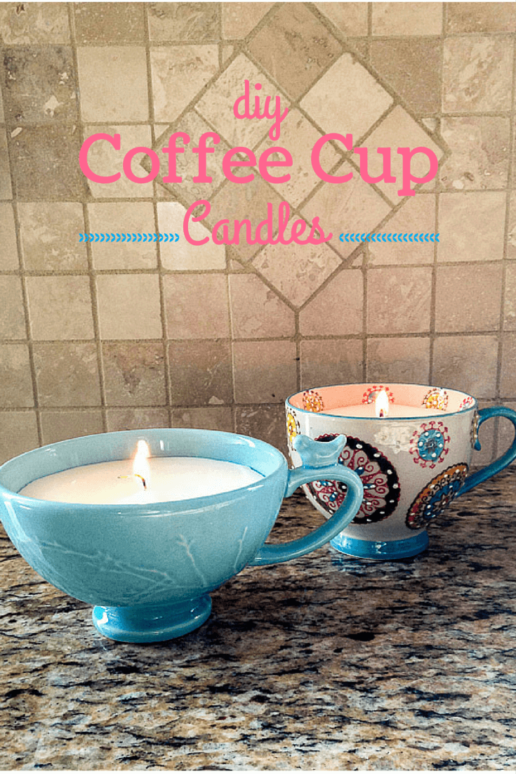 Kaffetassen - Kerzen gießen - Tassen wiederverwenden