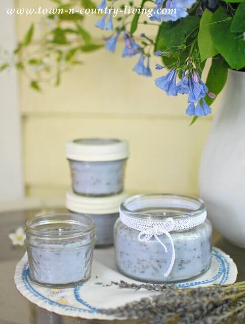 DIY Lavendelkerze - Duftkerze gießen