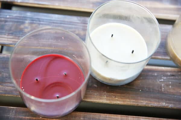 Kerzenglas Bastelidee - Geschenke zum Selbermachen