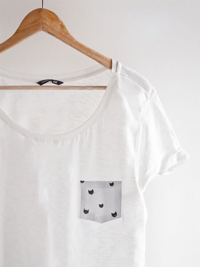 T-Shirt Deko Ideen - Einfache Kleidung aufpeppen