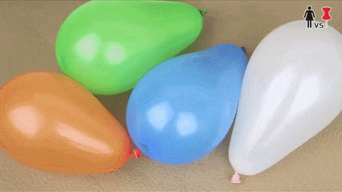 Mit Luftballons einen Eisbecher aus Schokolade zubereiten
