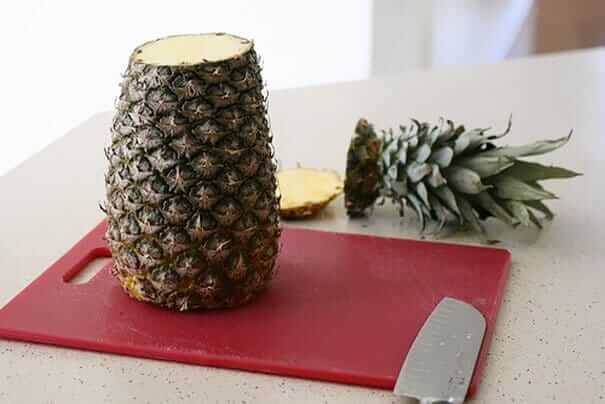 kreative Wohndeko aus einer Ananas