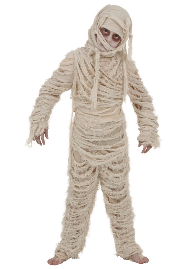 Mumien-Kostüm selber machen