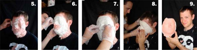 DIY Latexmaske zum Selbermachen -Schritt 2.