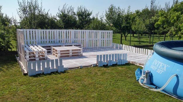 Gartenmöbel selber bauen - DIY Projekte mit Europaletten
